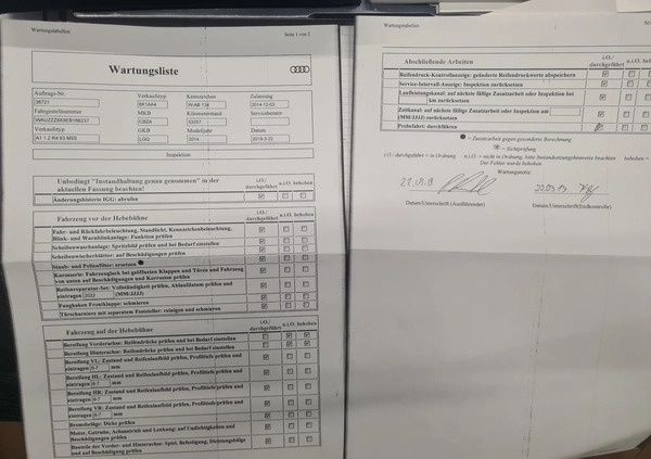 Audi A1 cena 35999 przebieg: 118800, rok produkcji 2014 z Świecie małe 631